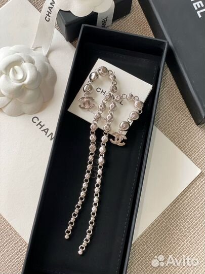 Серьги Chanel