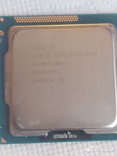 Процессор inter celeron g3900