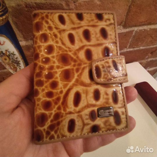 Визитница, кожа, Cossni