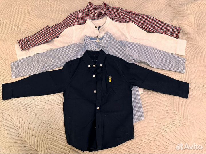 Рубашки на мальчика (3-4 года)