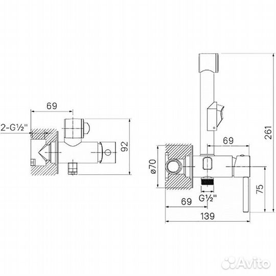Гигиенический душ