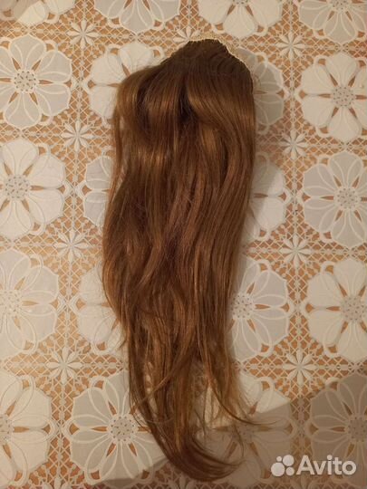 Хвост шиньон натуральный типа Бабетта