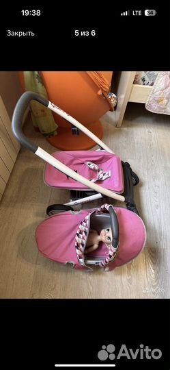 Коляска для кукол smoby