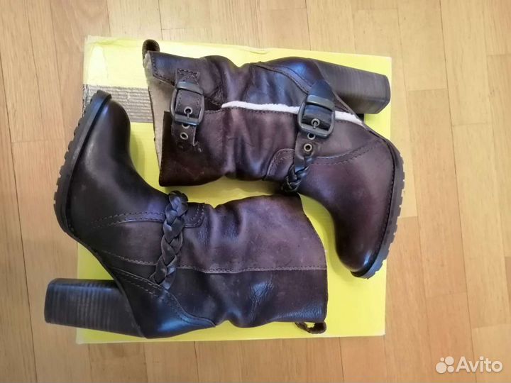 Сапоги кожаные river island