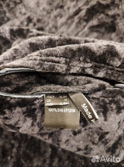 Шубка дублёнка двухсторонняя