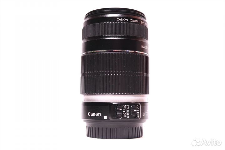 Объектив Canon EF-S 55-250 IS (стаб) +бленда