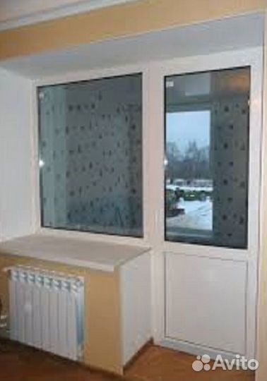 Пластиковый балконный блок пвх