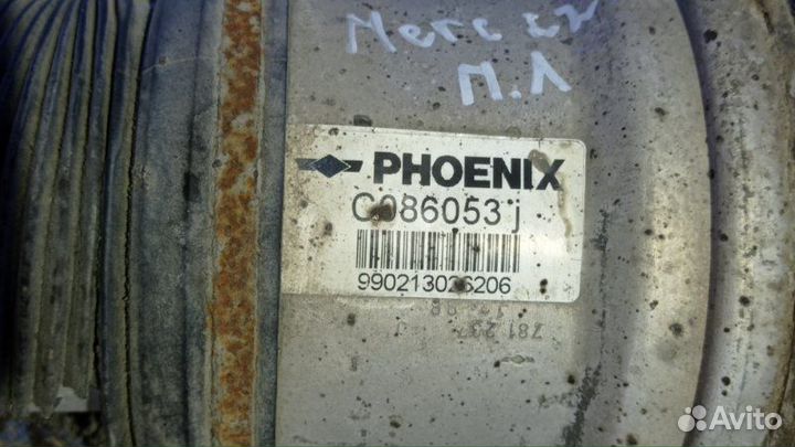 Передняя левая пневмостойка Mercedes-Benz W220