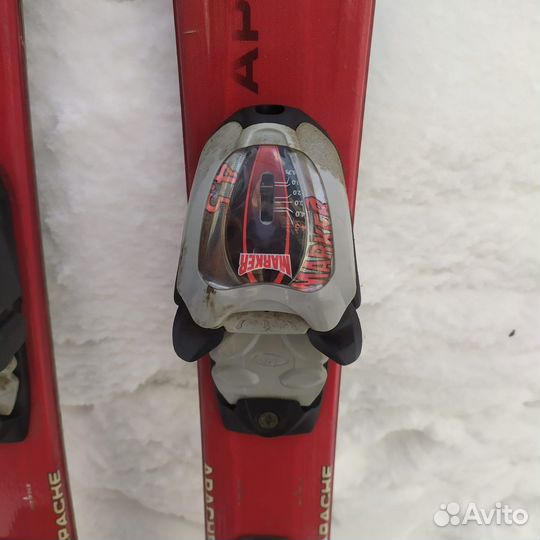 Горные лыжи детские с креплениями