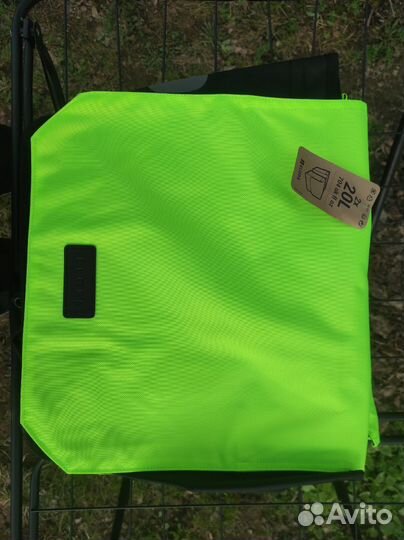 Сумка велосипедная decathlon объем 2х20 литров