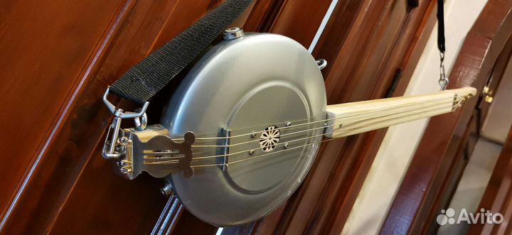 4-х-струнное стальное слайд-банджо,Dobro,сигарбокс