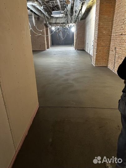 Полусухая стяжка под ключ. Заливка пола бетоном