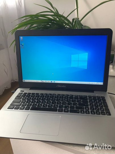 Ноутбук Asus X555DG/8RAM/3.2ггц для работы, учебы