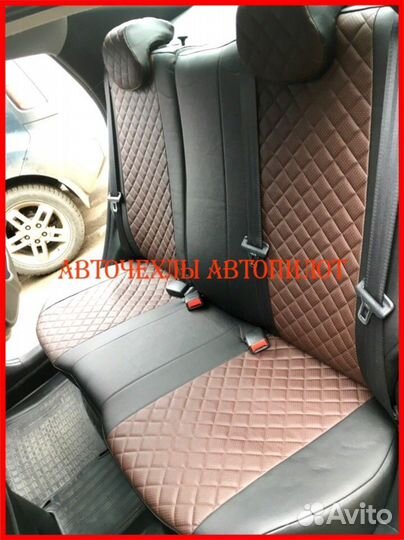 Чехлы Автопилот Hyundai Solaris 1 Sd из экокожи