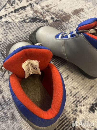 Ботинки лыжные детские 32-33