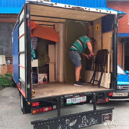 Грузчики, Переезд, Грузоперевозки, Газель