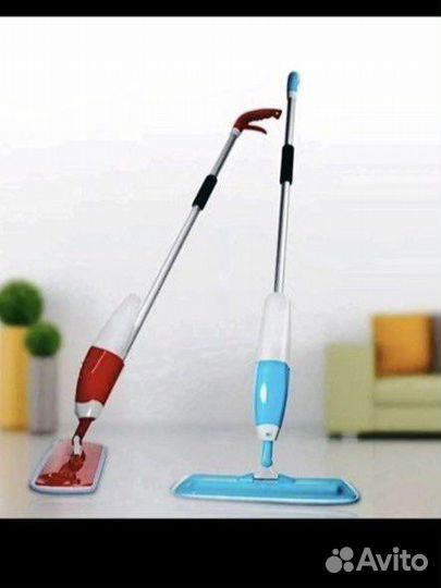 Швабра с распылителем/ ну очень удобно