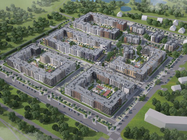 2-к. квартира, 69,6 м², 1/4 эт.