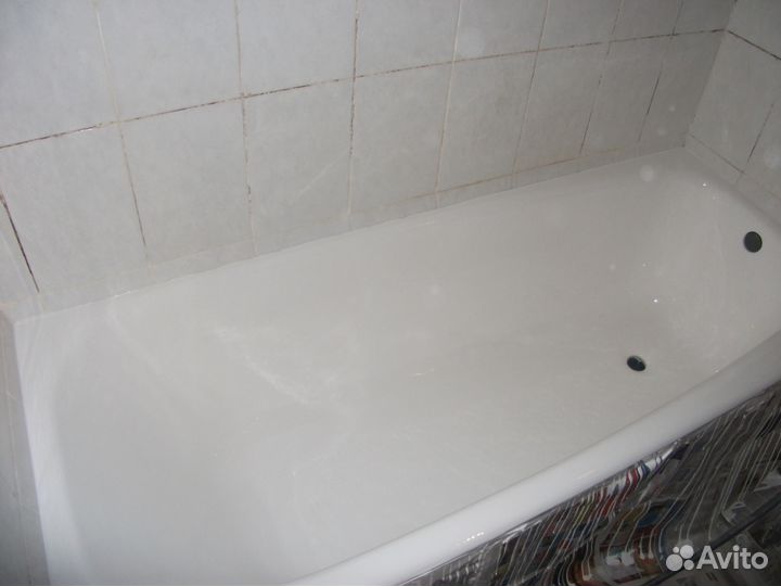Реставрация ванны жидким акрилом