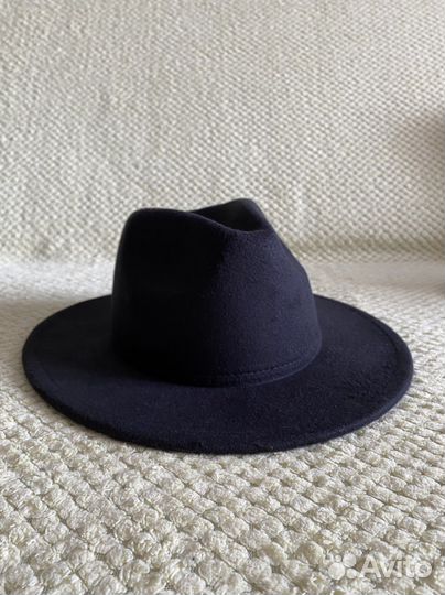 Шляпа фетровая федора
