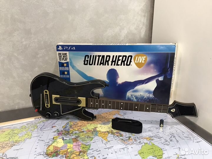 Гитара Guitar hero Life Playstation 4