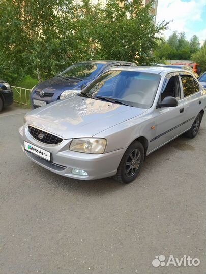 Hyundai Accent 1.5 AT, 2005, 225 500 км