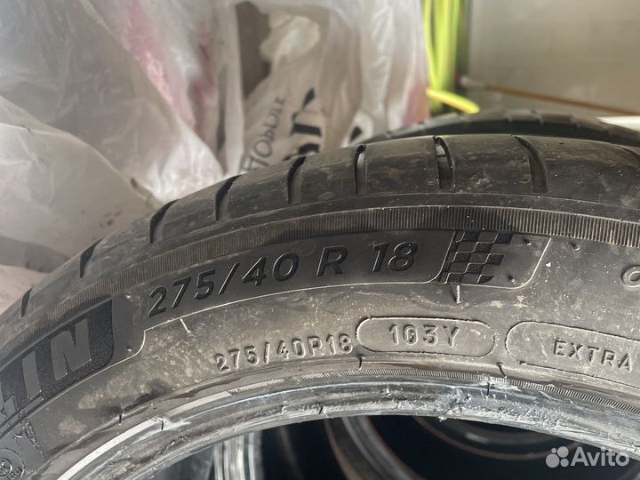 Michelin Pilot Sport 4 245/45 R18 и 275/40 R18 103Y