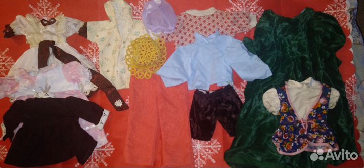 Вещи для кукол пакетом