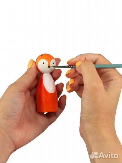 Деревянные человечки 12 шт