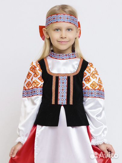 Костюм в русском стиле для девочки новый