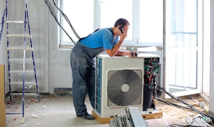 Установка кондиционеров монтаж сплит-систем