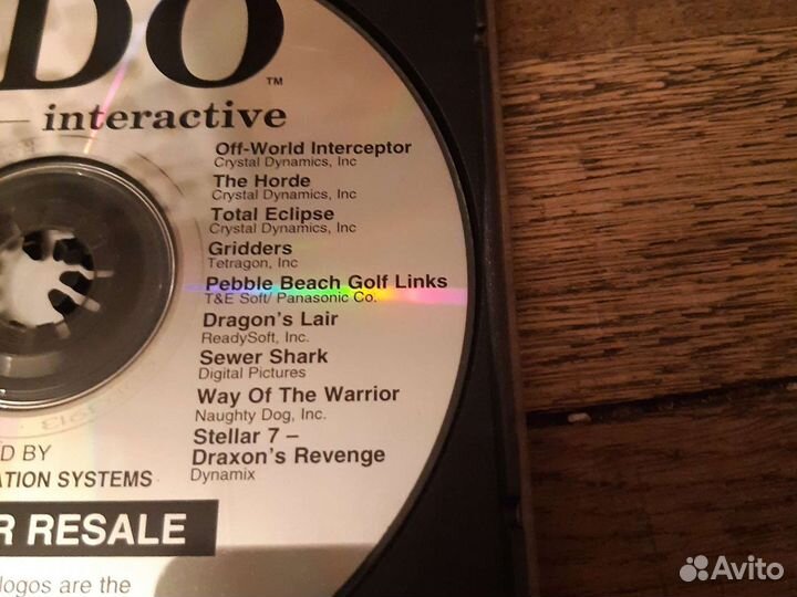 Диски для Panasonic 3DO+Ps2