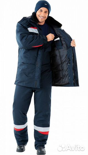 Зимний костюм Ангара, спецодежда, 54-56р