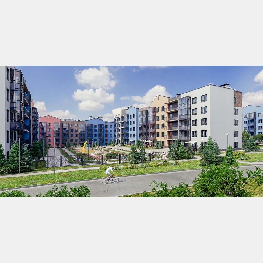 1-к. квартира, 37,6 м², 4/5 эт.