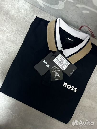 Мужское поло Hugo Boss