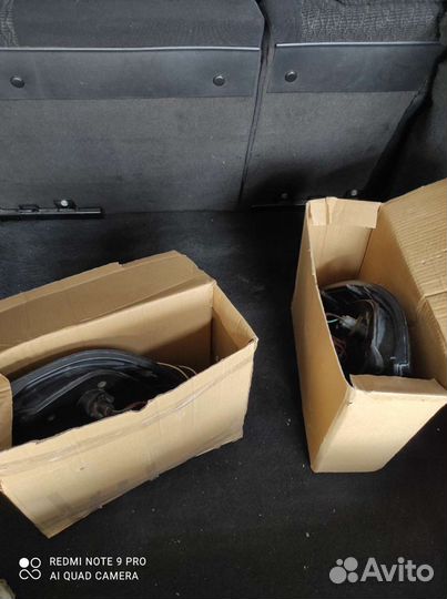 Задние стопы на приору