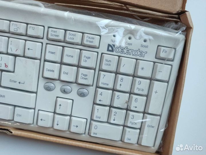 Клавиатура Defender Slim проводная