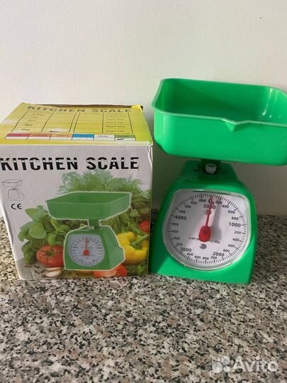 Весы механические кухонные с чашей 5 кг
