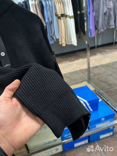 Кофта на молнии Stone island (фул-зип)