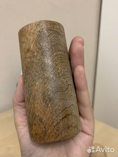 Солонка и перечница из дерева