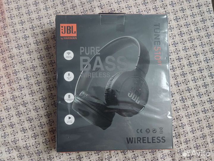 Беспроводные наушники jbl tune 510bt