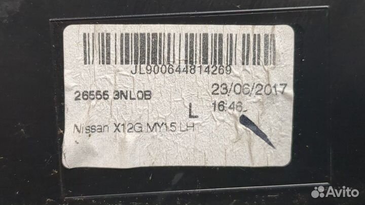 Фонарь (задний) левый Nissan Leaf