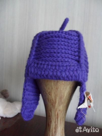 Шапка ушанка новая из СССР + Шапка ушанка 