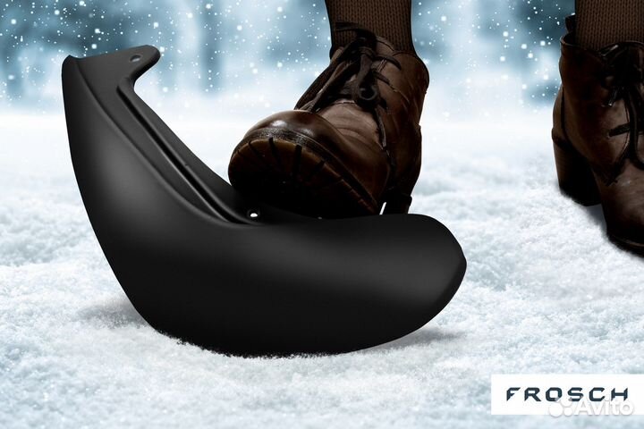 Брызговики передние Skoda Rapid, VW Polo 2020