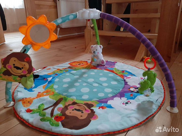 Детский развивающийся коврик