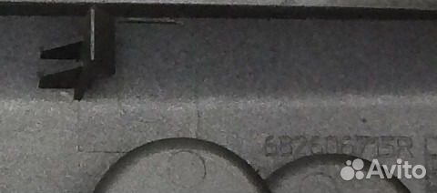 Накладка центральной консоли магнитолы сандеро