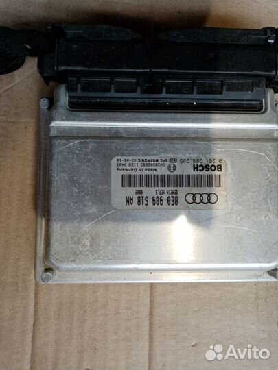Блок управления двс Audi A4 B6