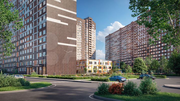 1-к. квартира, 32,8 м², 4/22 эт.