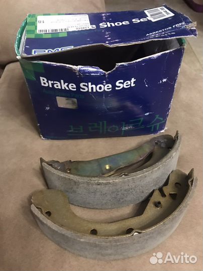 Задние тормозные колодки chevrolet