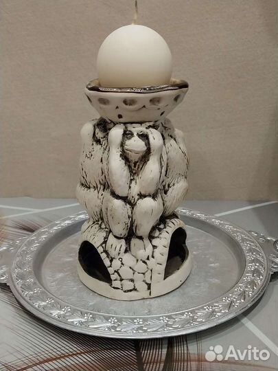 Статуэтка обезьяны не слышу, не вижу,не говорю